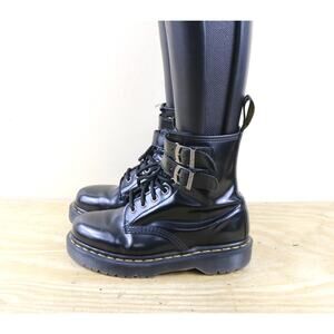 Doc Dr Martens Boots Womens 6 Double Buckle 1460 ALT Combat Shoes Air Wair